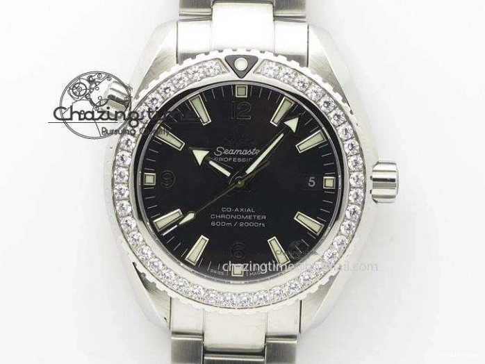 0409 HighQuality De Ville Chronograph SS OMF 1:1 Best Edition White Dial On SS Bracelet A 8151